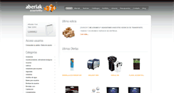 Desktop Screenshot of acuarioaberiak.com
